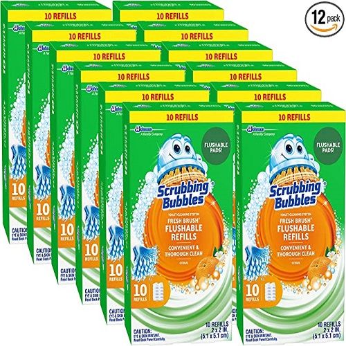 Scrubbing Bubbles Fresh Brush Flushable Refills